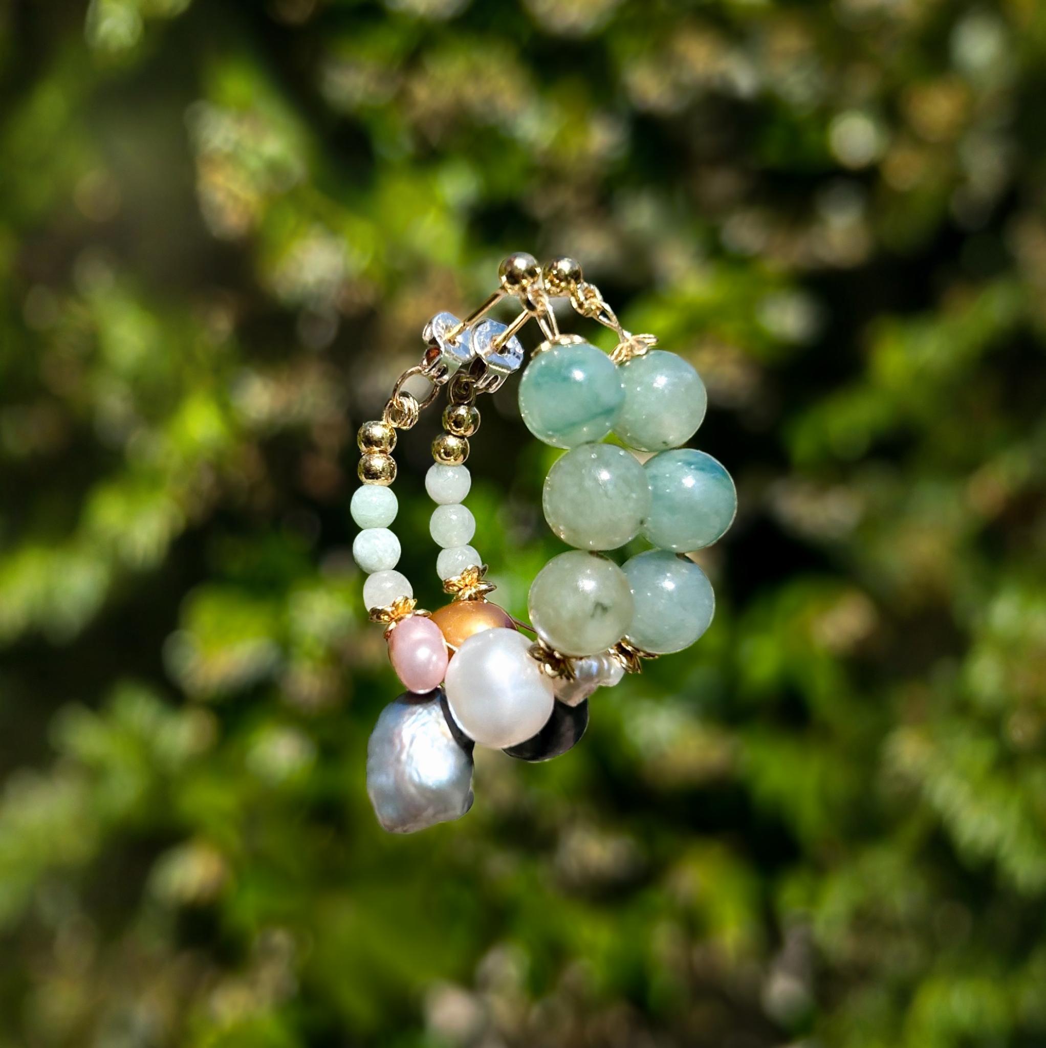 HEAVENLY JADEITE EARRINGS