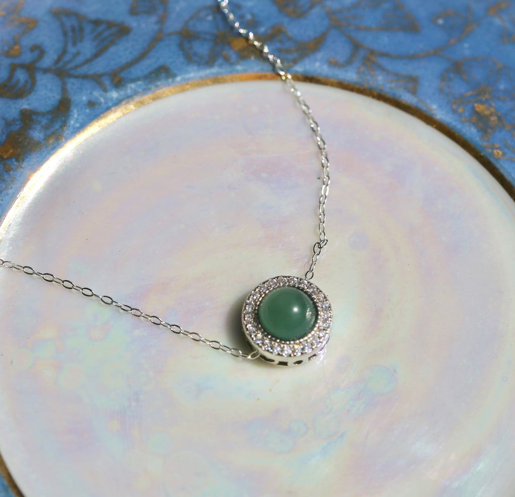 ETHEREAL EYE JADEITE NECKLACE