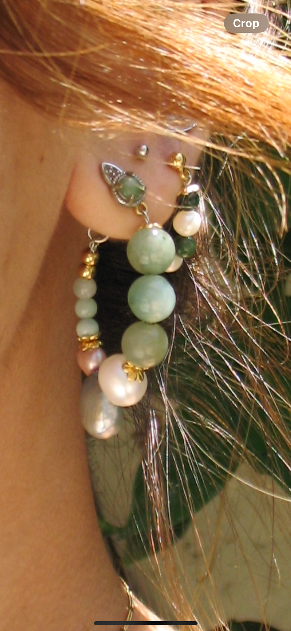 HEAVENLY JADEITE EARRINGS image 2