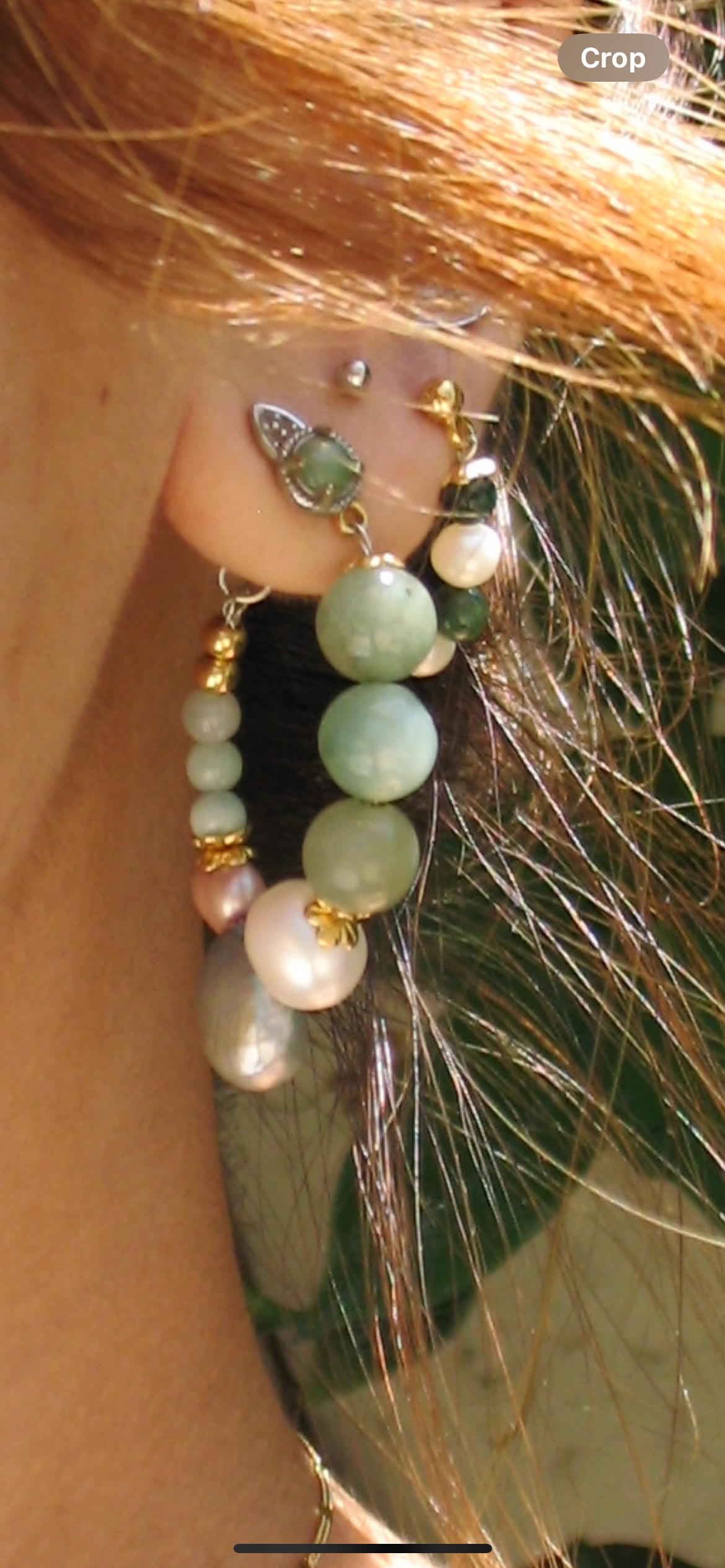 HEAVENLY JADEITE EARRINGS image 2