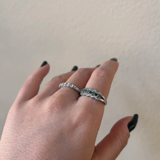 JADEITE LACE RING