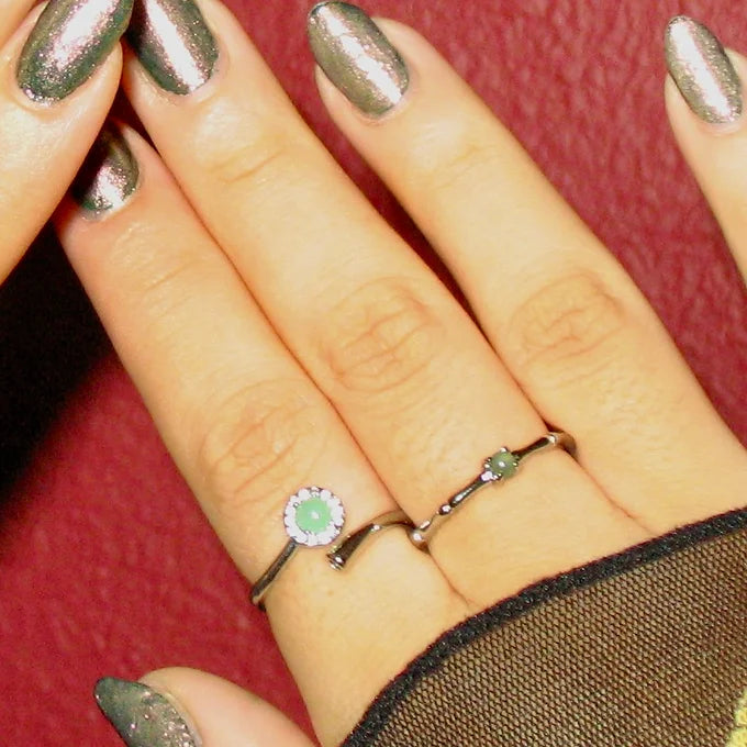 ICY GLOW WRAP RING