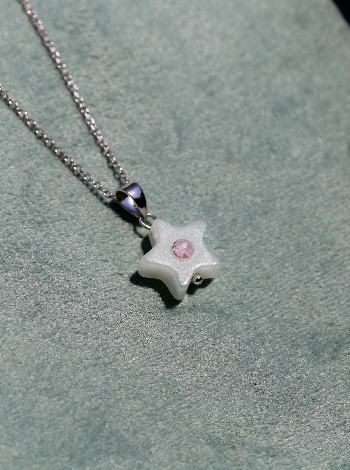 JELLY STAR JADEITE NECKLACE