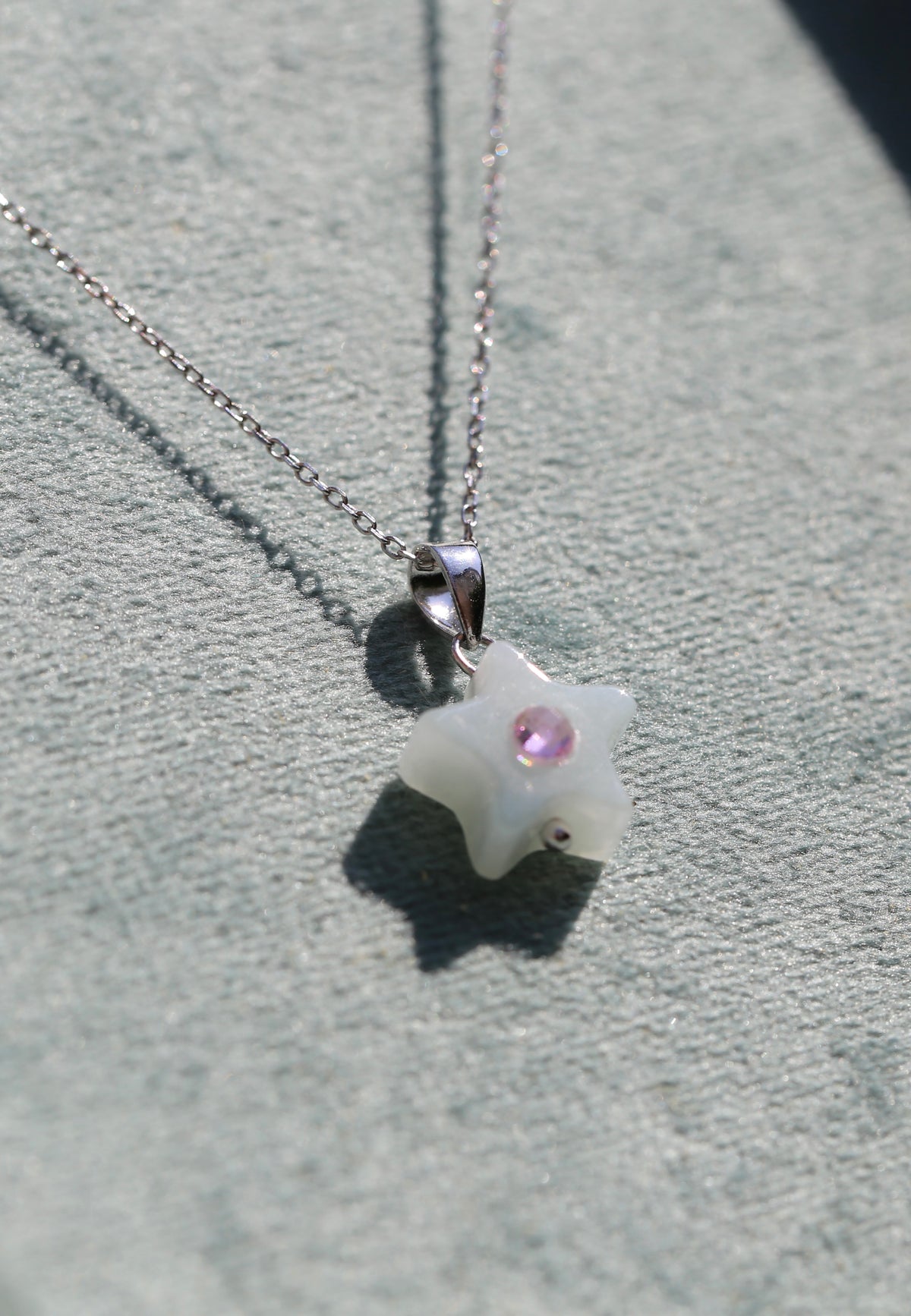 JELLY STAR JADEITE NECKLACE