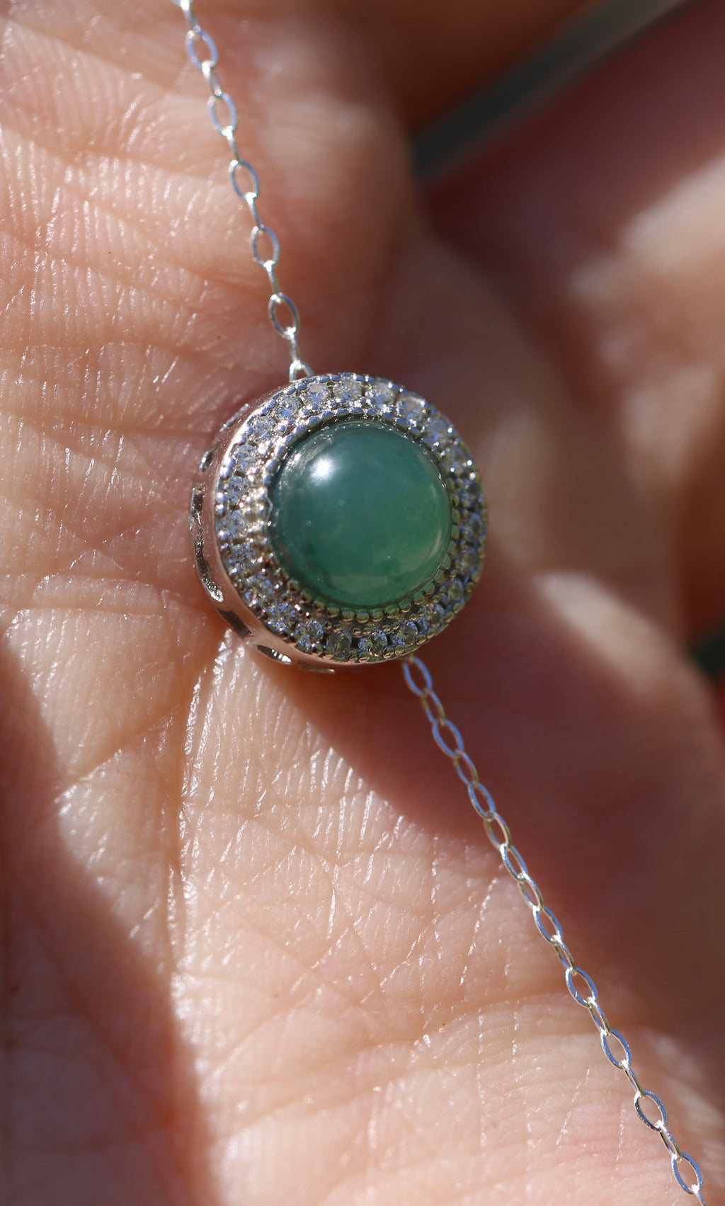 ETHEREAL EYE JADEITE NECKLACE