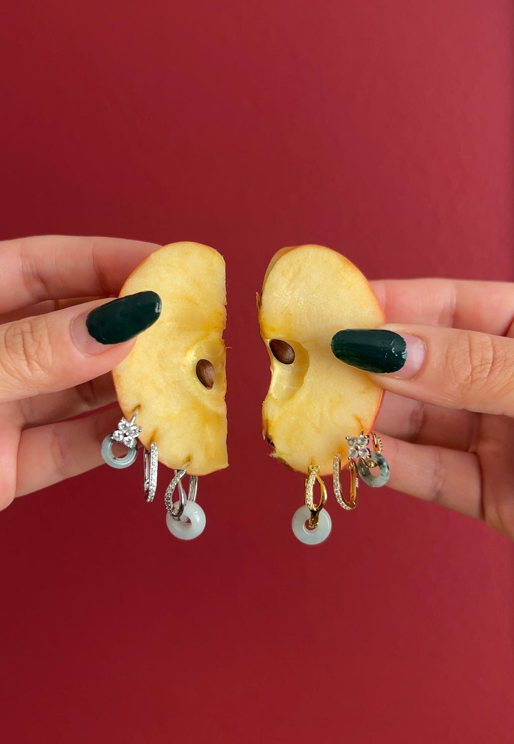 INFINITE JADEITE EARRINGS