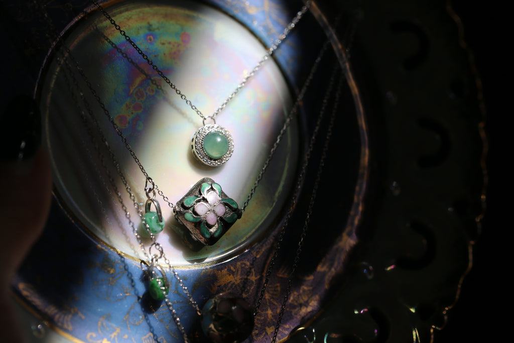 ETHEREAL EYE JADEITE NECKLACE