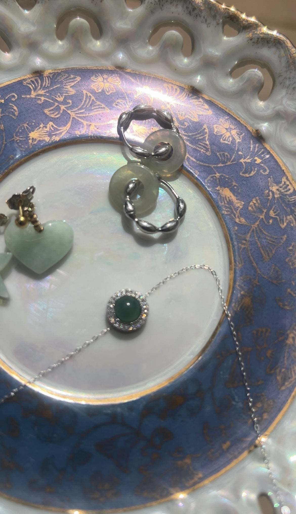 ETHEREAL EYE JADEITE NECKLACE