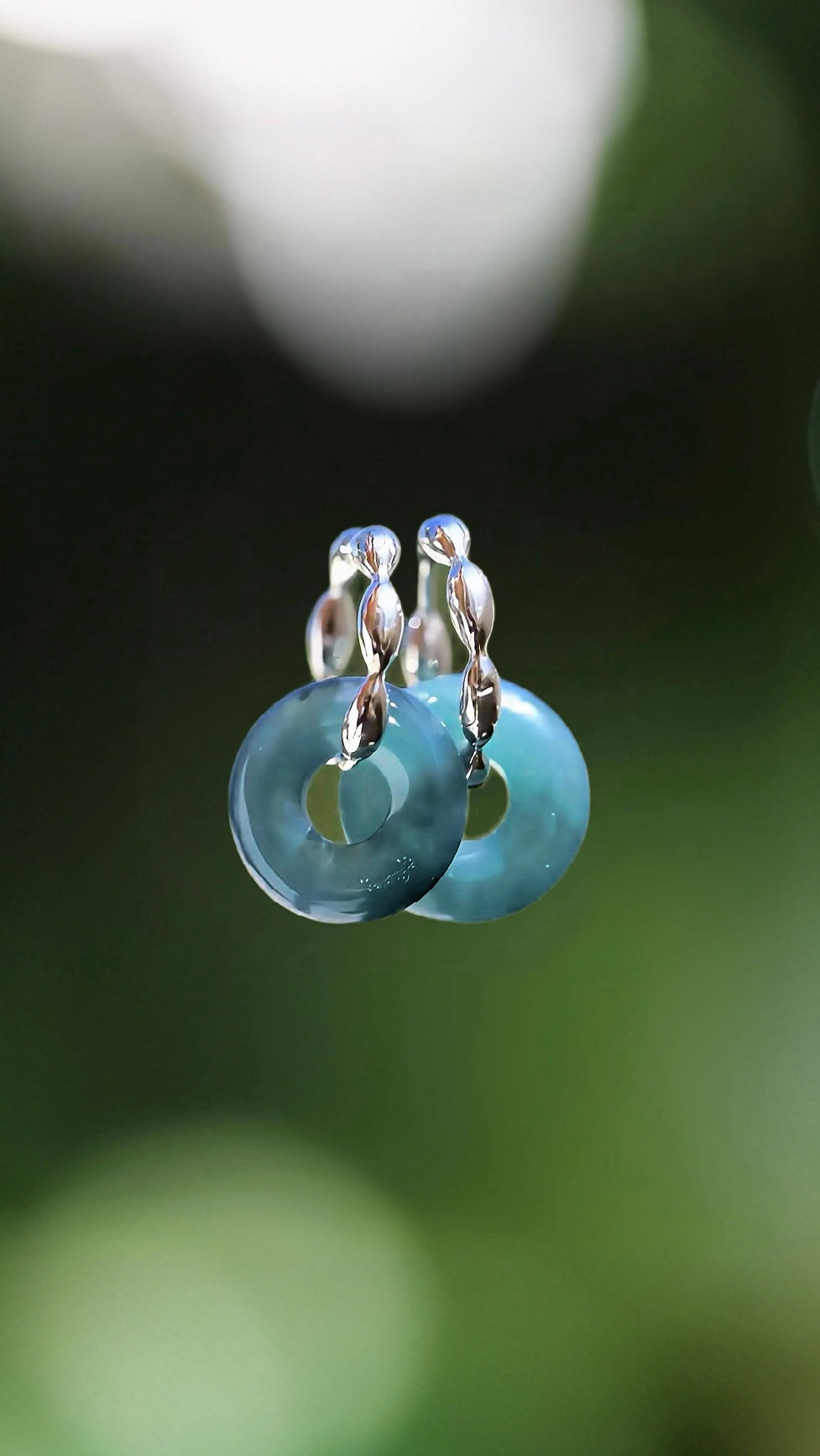 TEAL APPEAL JADEITE EARRINGS
