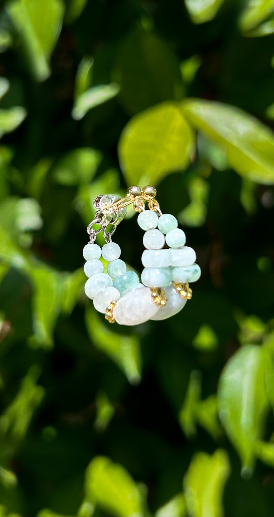 JADEITE MUSE HOOPS