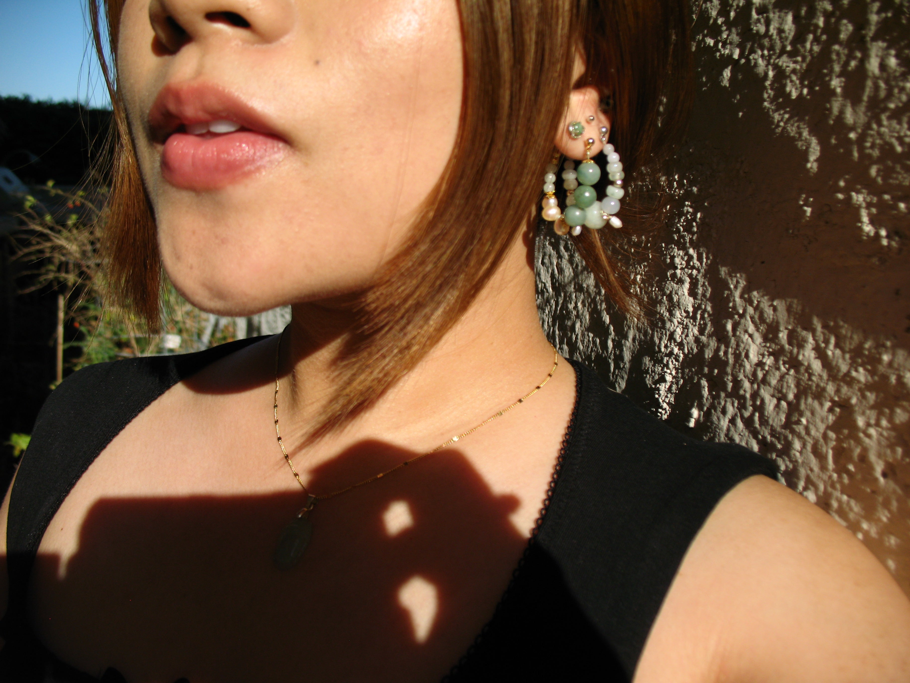 INGENUE JADEITE EARRINGS image 3