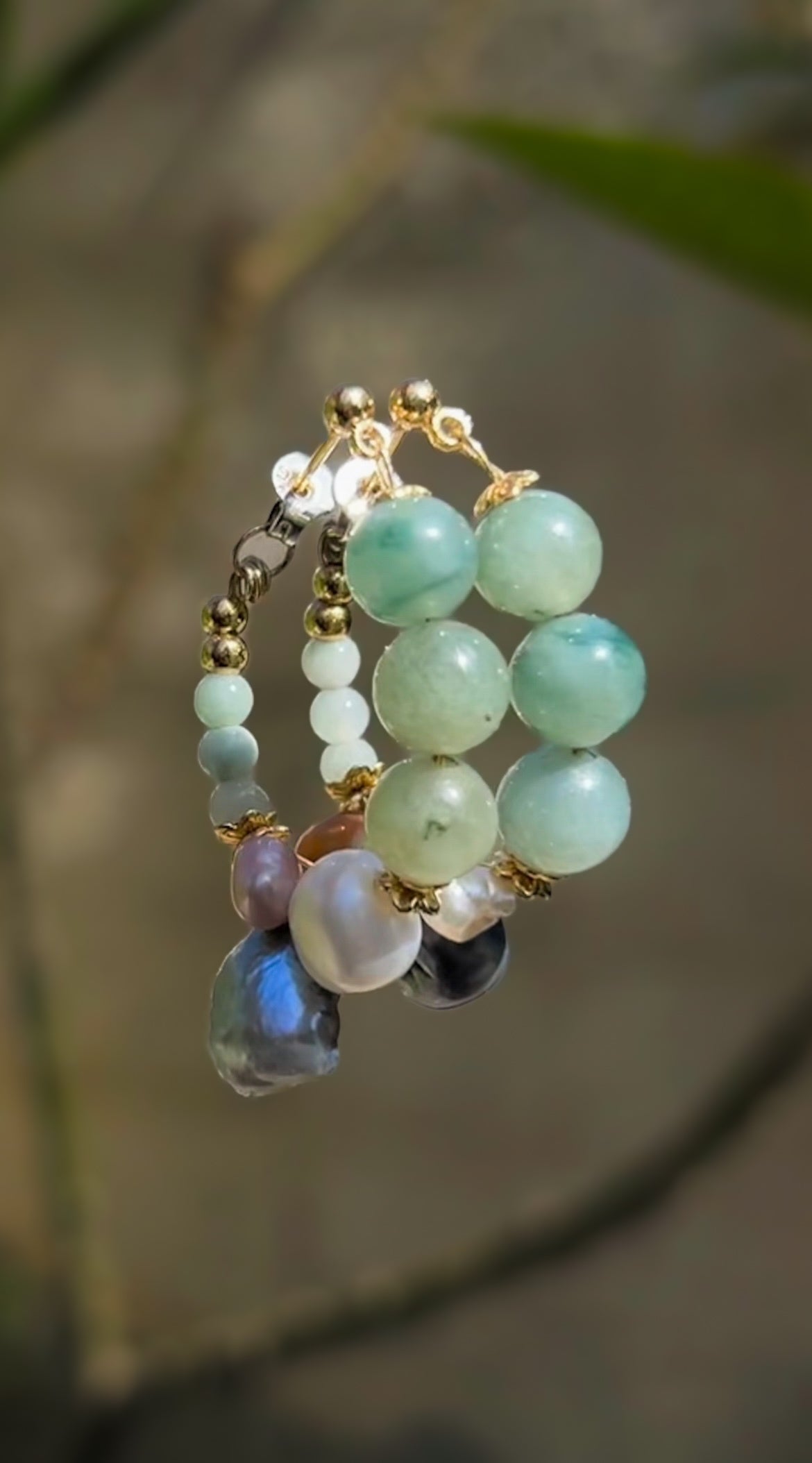 HEAVENLY JADEITE EARRINGS