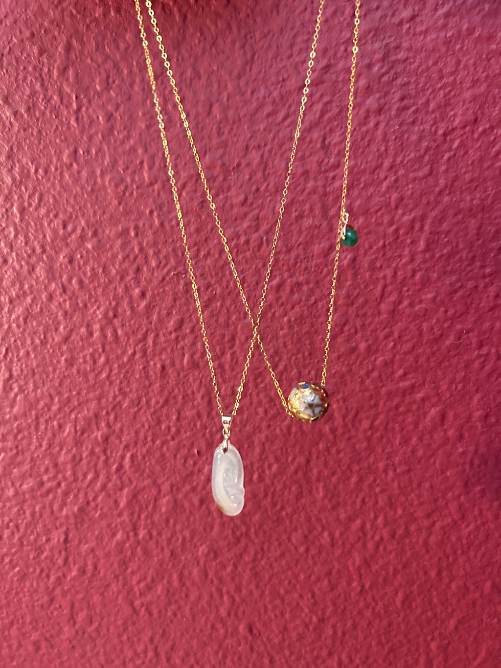BABY GOLD JADEITE RUYI image 6