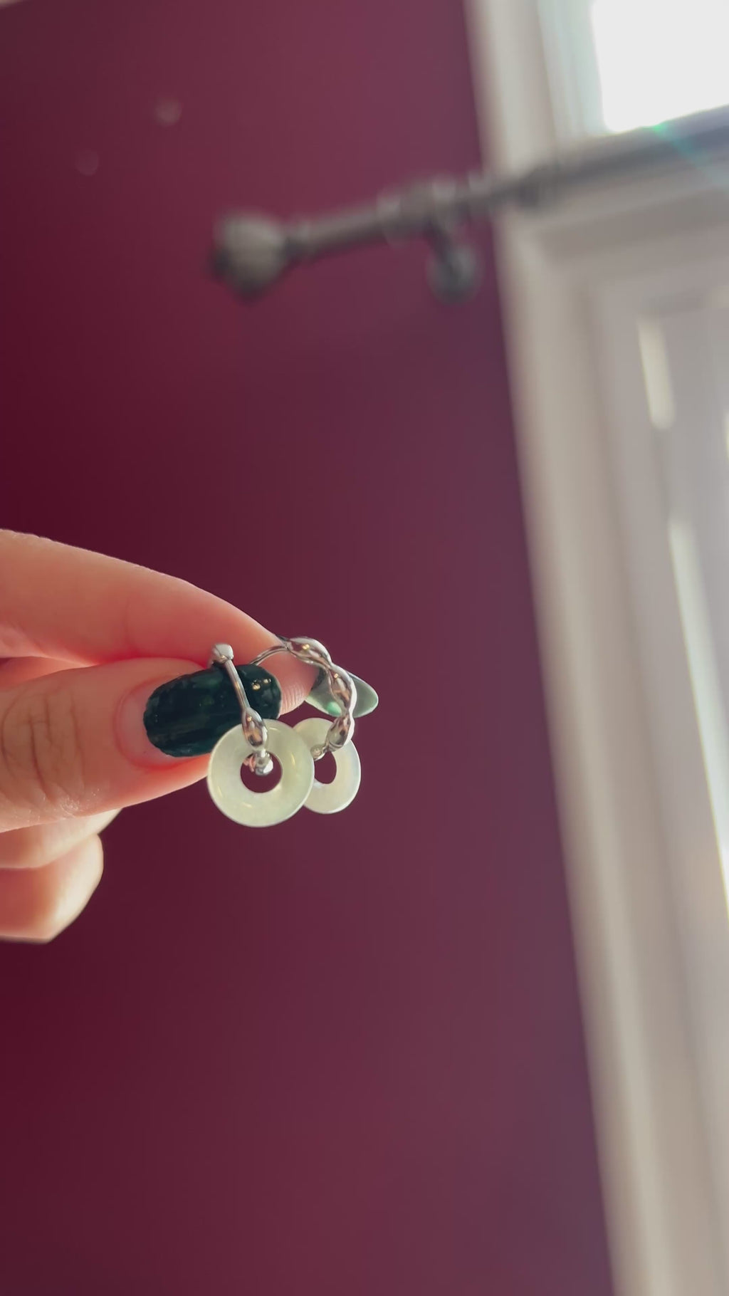 LUMINESCENT JADEITE EARRINGS